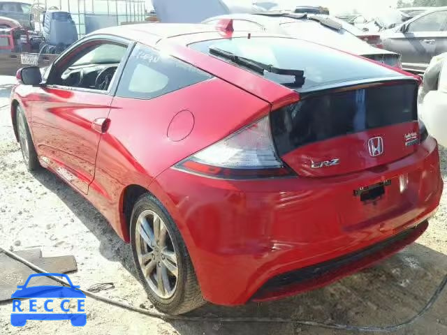 2013 HONDA CR-Z JHMZF1D41DS000493 image 2