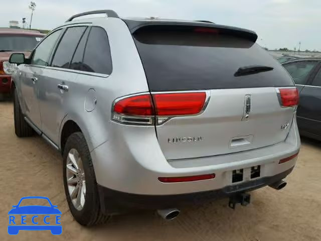 2013 LINCOLN MKX 2LMDJ6JK3DBL28535 image 2