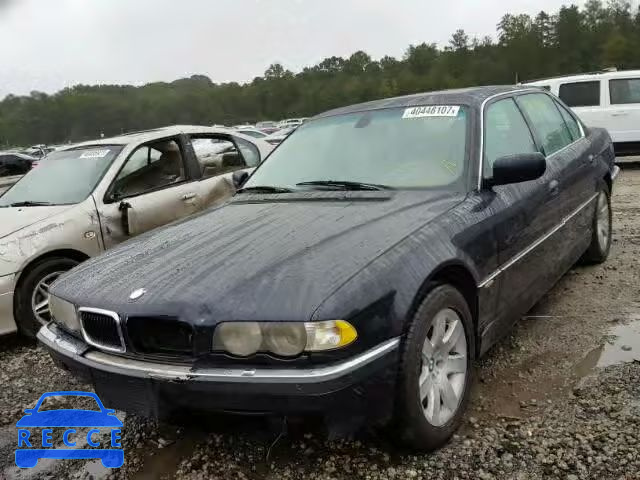 2001 BMW 740 WBAGH83431DP29654 image 1