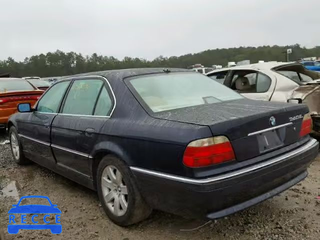 2001 BMW 740 WBAGH83431DP29654 Bild 2