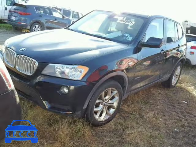 2013 BMW X3 5UXWX9C56D0A30368 image 1