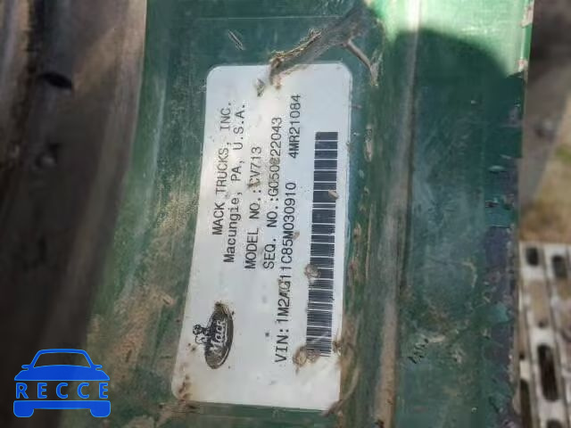 2005 MACK 700 1M2AG11C85M030910 image 9
