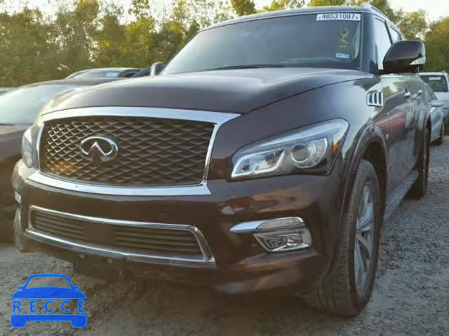 2017 INFINITI QX80 JN8AZ2NF4H9643580 image 1