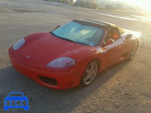 2001 FERRARI 360 ZFFYT53A210125449 image 1