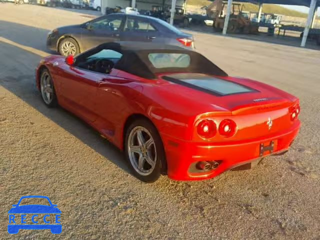 2001 FERRARI 360 ZFFYT53A210125449 Bild 2