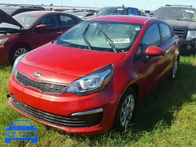 2017 KIA RIO KNADM4A30H6044866 image 1