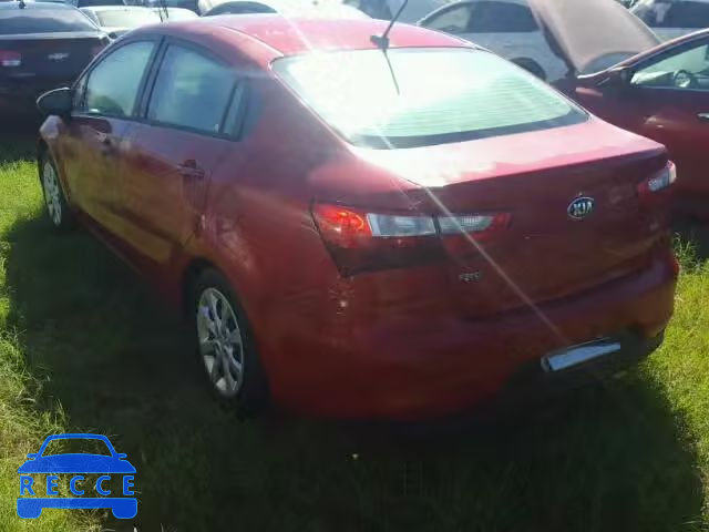 2017 KIA RIO KNADM4A30H6044866 image 2