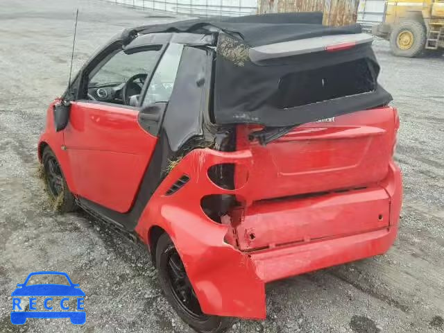 2012 SMART FORTWO WMEEK3BA6CK570294 image 2