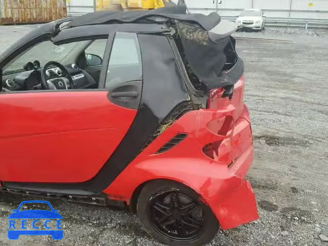 2012 SMART FORTWO WMEEK3BA6CK570294 зображення 8