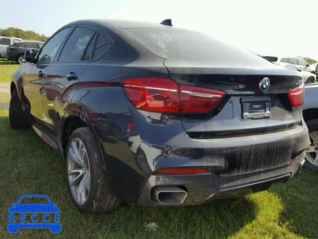 2017 BMW X6 5UXKU6C35H0S99730 зображення 2