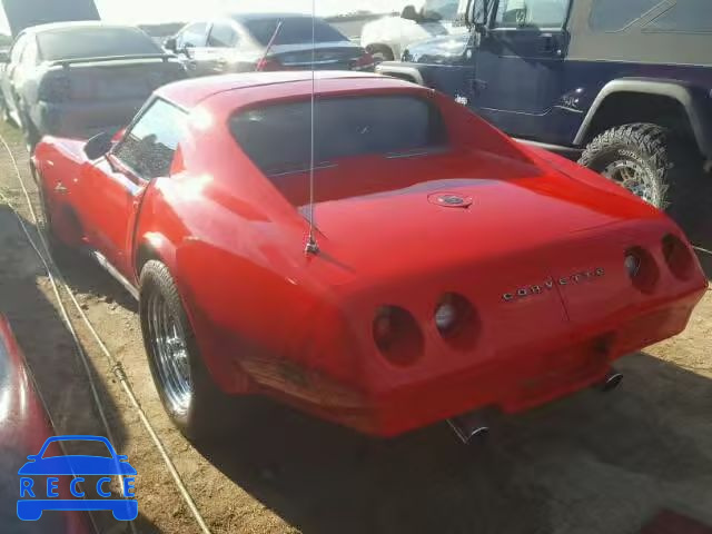 1974 CHEVROLET CORVETTE 1Z37Z4S420802 image 2