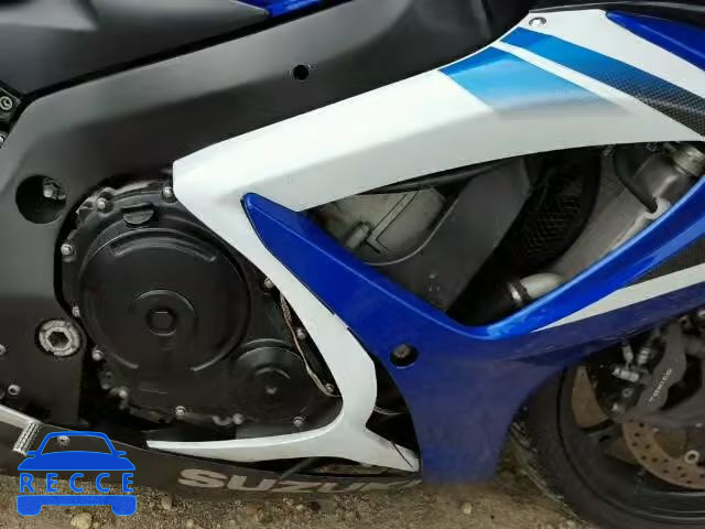 2006 SUZUKI GSX-R750 JS1GR7KAX62106689 image 6