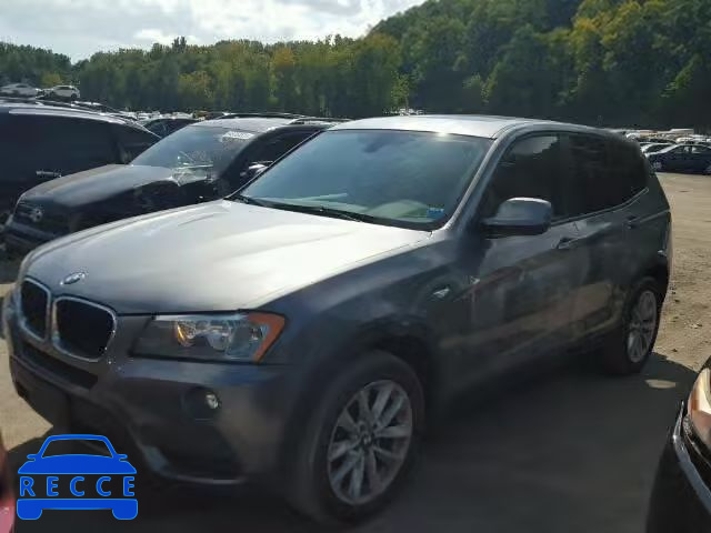 2013 BMW X3 5UXWX9C50D0A13016 image 1