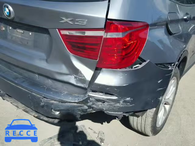 2013 BMW X3 5UXWX9C50D0A13016 Bild 8