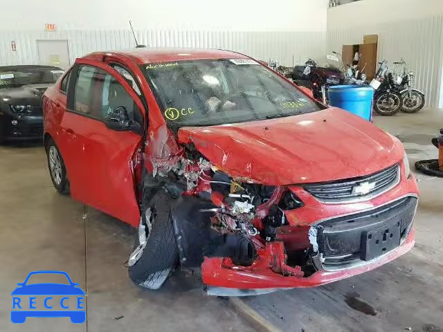 2017 CHEVROLET SONIC 1G1JB5SH1H4103567 зображення 0