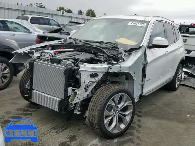 2017 BMW X3 5UXWX7C58H0U41004 image 1