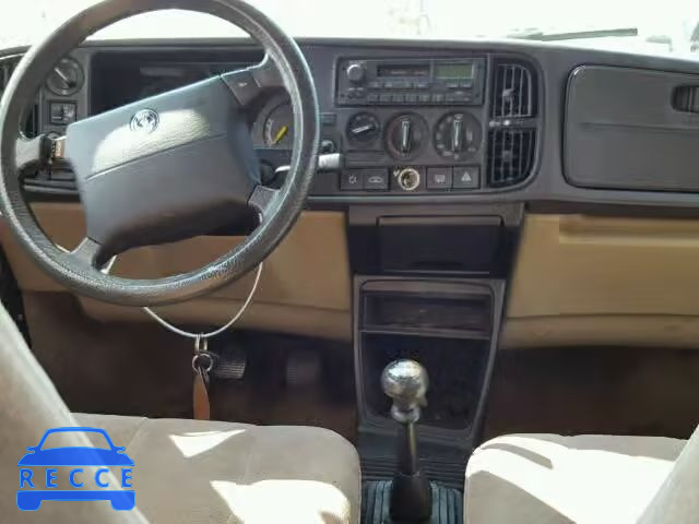 1992 SAAB 900 YS3AK45E4N2015275 image 8