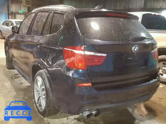 2016 BMW X3 5UXWX7C51G0R16667 image 2