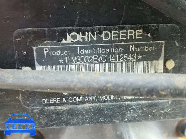 2012 JOHN DEERE 1LV3032EVCH412543 image 9