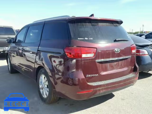 2016 KIA SEDONA KNDMB5C13G6112053 image 2