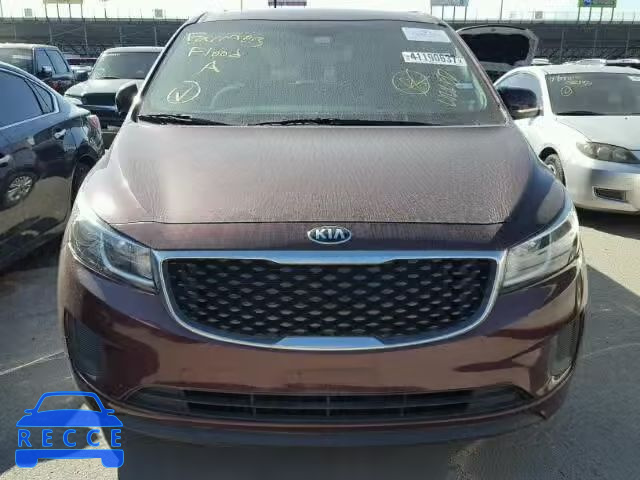 2016 KIA SEDONA KNDMB5C13G6112053 image 8