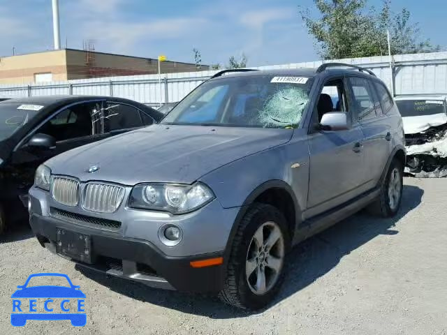 2008 BMW X3 WBXPC93468WJ14119 image 1