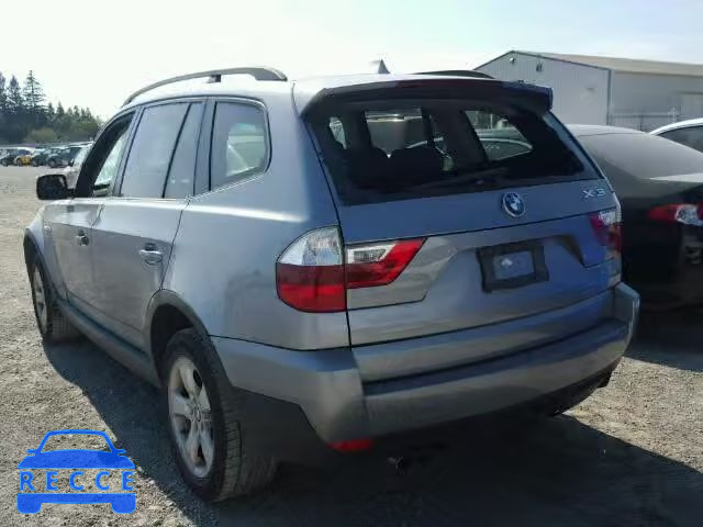 2008 BMW X3 WBXPC93468WJ14119 Bild 2