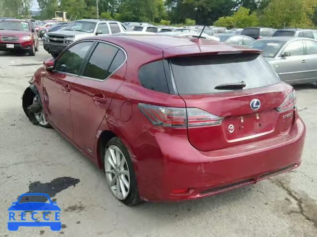 2013 LEXUS CT JTHKD5BH8D2168913 зображення 2