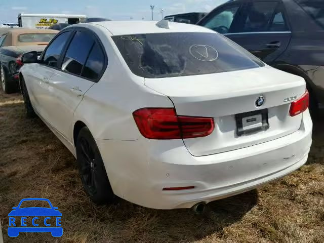 2017 BMW 320 WBA8A9C53HK620348 image 2