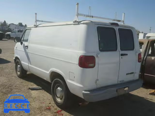 1995 DODGE RAM VAN 2B7GB11X1SK529730 image 2