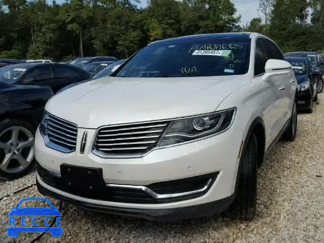 2016 LINCOLN MKX 2LMTJ6LRXGBL62126 зображення 1