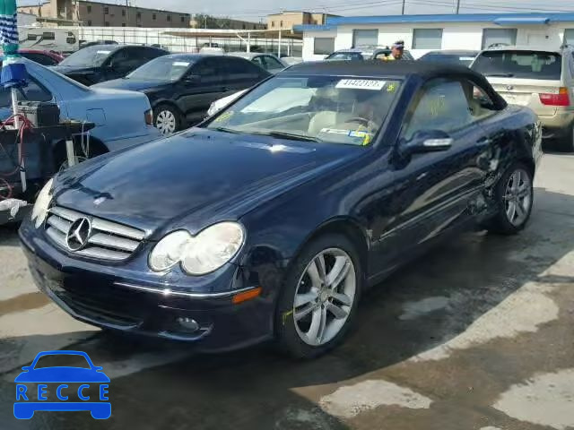 2008 MERCEDES-BENZ CLK WDBTK56F68F240614 image 1