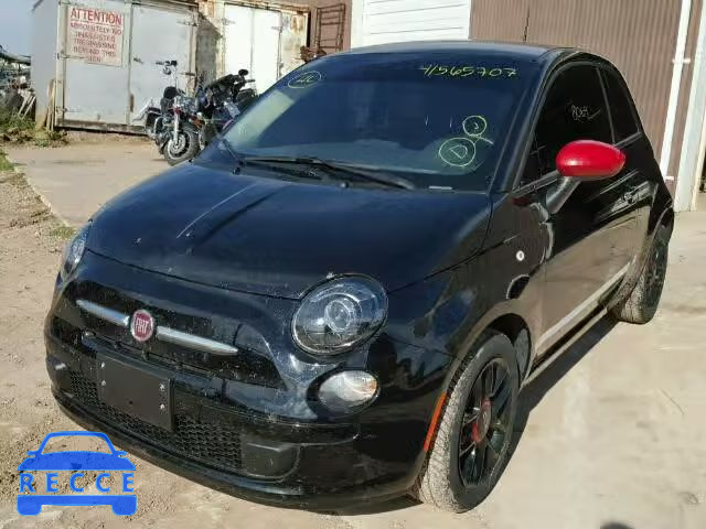 2016 FIAT 500 3C3CFFAR4GT246207 зображення 1