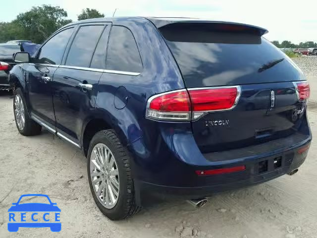 2011 LINCOLN MKX 2LMDJ6JK5BBJ20413 image 2