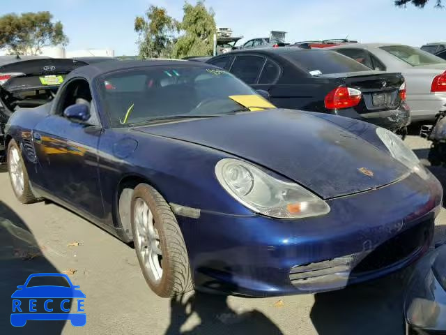 2003 PORSCHE BOXSTER WP0CA29893U623337 зображення 0