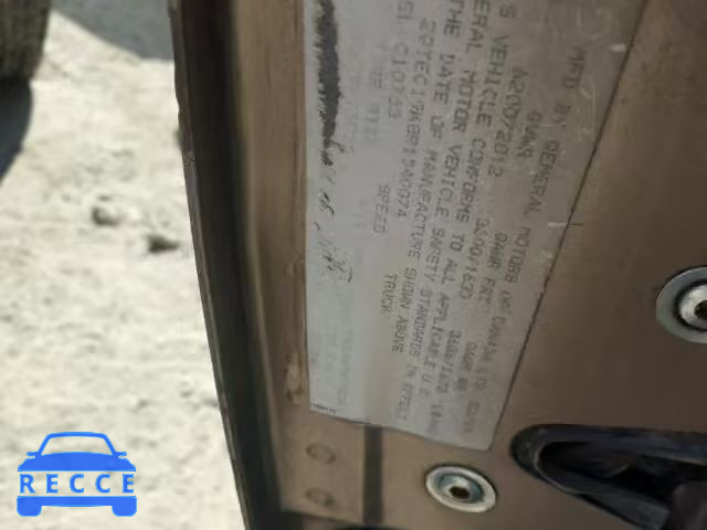 1994 GMC SIERRA 2GTEC19K8R1540074 image 9