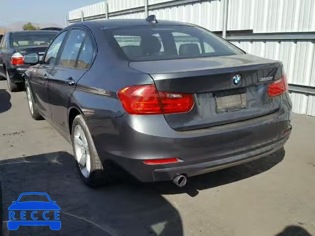 2015 BMW 320 WBA3B1G54FNT63523 зображення 2