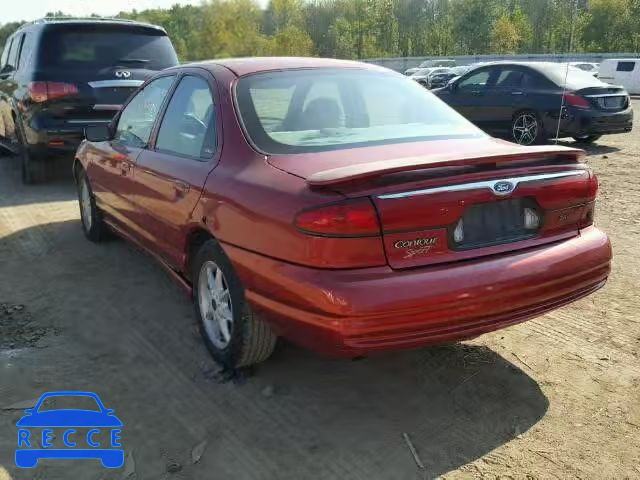 1999 FORD CONTOUR 3FAFP66L7XM111023 зображення 2