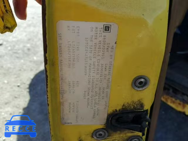 1990 GMC SIERRA 1GTGC24J7LE536889 image 9