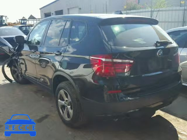 2011 BMW X3 5UXWX5C51BL701043 image 2