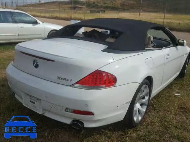 2007 BMW 650 WBAEK13547CN80498 зображення 3