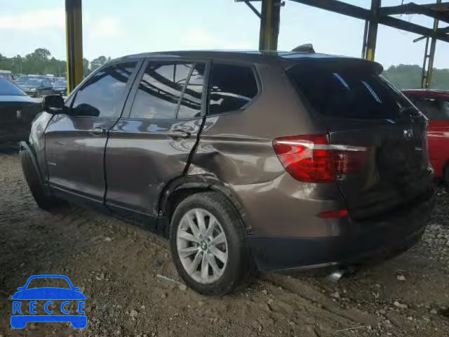 2013 BMW X3 5UXWX9C59D0D08406 image 2