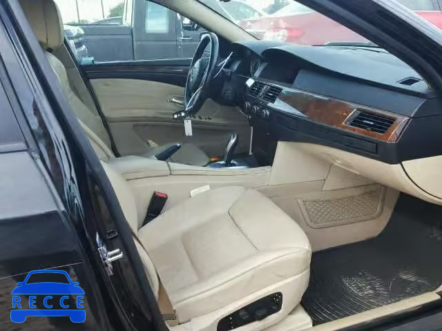 2009 BMW 528 WBANU53549C118690 зображення 4