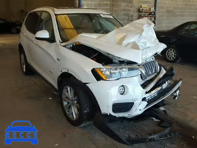 2016 BMW X3 5UXWX9C5XG0D79022 зображення 0