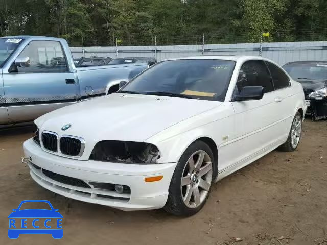 2002 BMW 325 WBABN33452PG59499 image 1