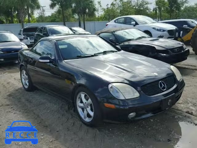 2002 MERCEDES-BENZ SLK WDBKK65F62F266821 image 0