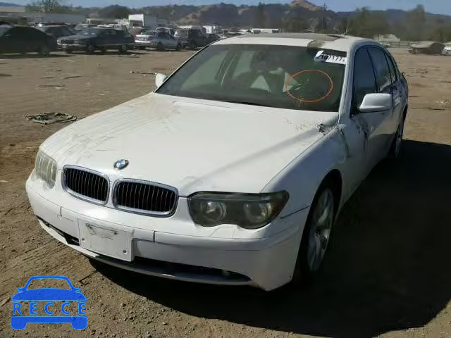 2004 BMW 745 WBAGN63494DS47000 image 1