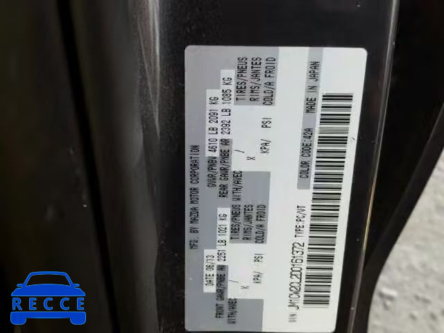 2013 MAZDA 5 JM1CW2CL2D0161372 image 9