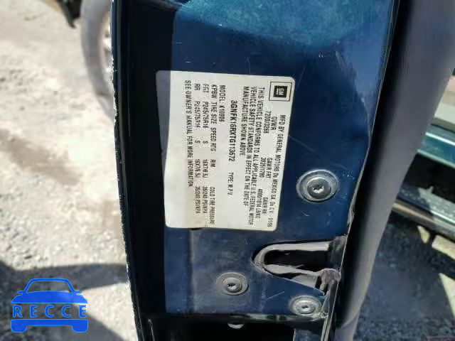1996 CHEVROLET SUBURBAN 3GNFK16RXTG113672 Bild 9