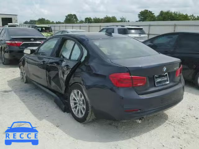 2017 BMW 320 WBA8E1G52HNU12735 image 2